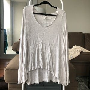 Free People swoop neck sweater